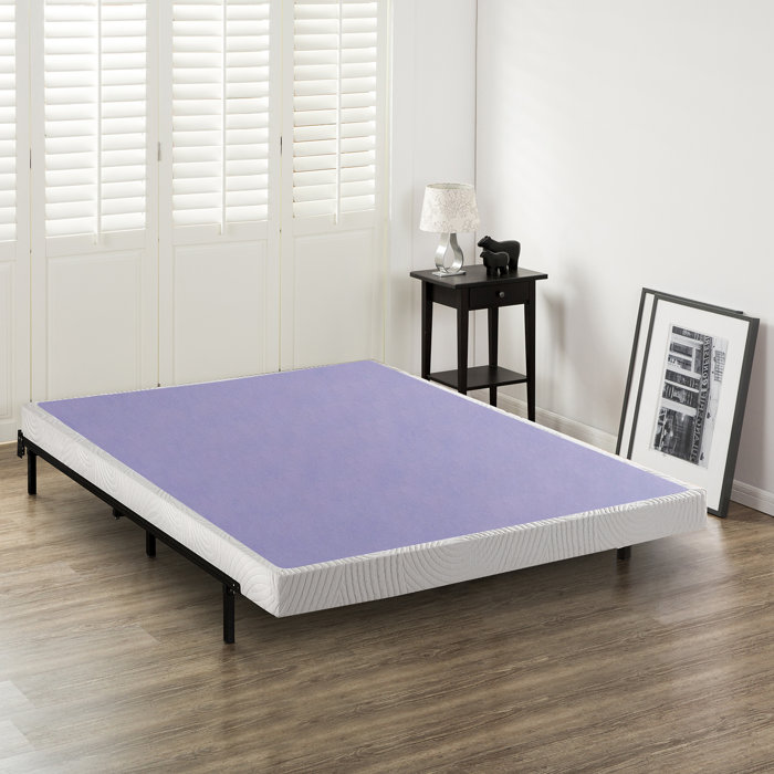 White Noise Spears 4'' Wood Mattress Foundation & Reviews Wayfair